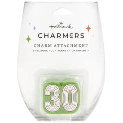 Charmers 30th Birthday Silicone Charm