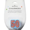 Charmers 50th Birthday Silicone Charm