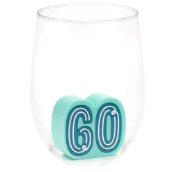 Charmers 60th Birthday Silicone Charm