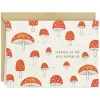 Charming Mushrooms Blank Thinking of You Notes, Pack of 10