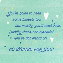 Checklist Baby Shower Card
