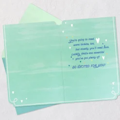 Checklist Baby Shower Card