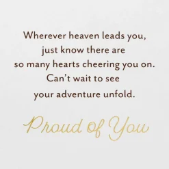 Cheering You On Religious Graduation Card for Daughter