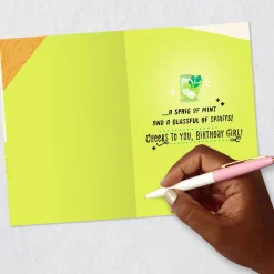 Cheers to You Birthday Card for Her