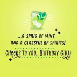 Cheers to You Birthday Card for Her