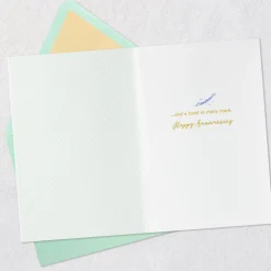 Cheers to Another Year Anniversary Card