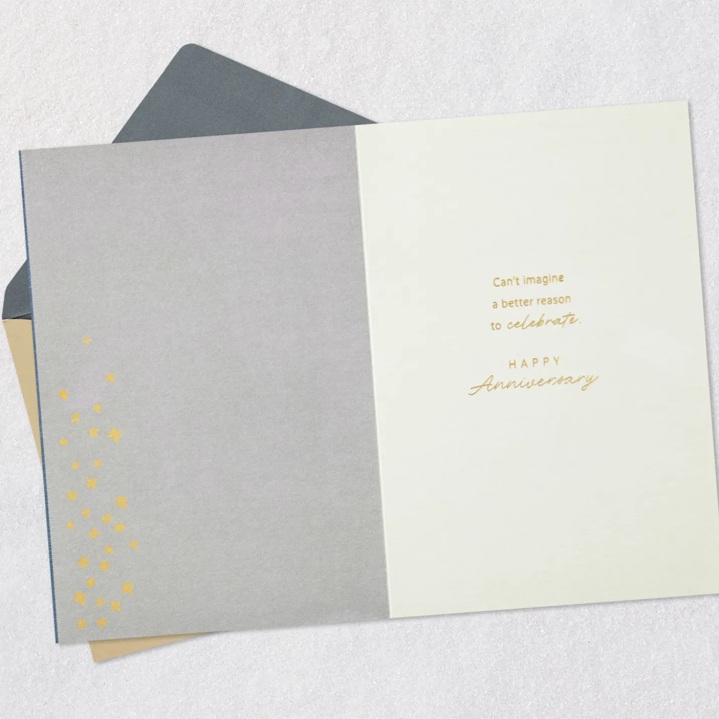 Cheers to True Love Anniversary Card
