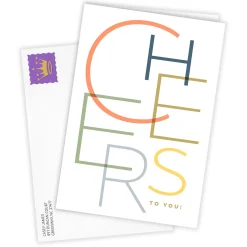 Cheers to You Celebration Photo Card