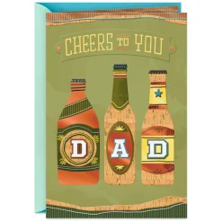 Cheers to Your Day Birthday Card for Dad
