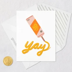 Cheesin' All Day Funny Birthday Card