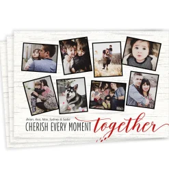 Cherish Togetherness Flat Holiday Photo Card