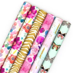 Chic Celebration Wrapping Paper Assortment, 180 sq. ft.