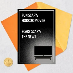 Choose Your Scary Wisely Funny Halloween Card