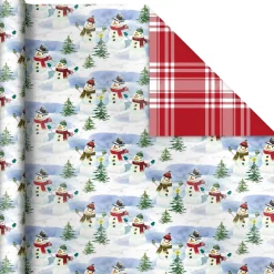 Christmas Classics 3-Pack Reversible Wrapping Paper Assortment, 120 sq. ft.