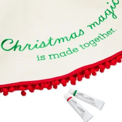Christmas Magic Tree Skirt Handprint Kit