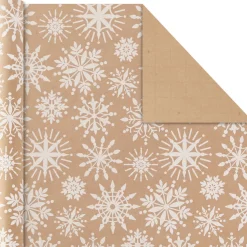 Classic Christmas 4-Pack Kraft Wrapping Paper Assortment, 88 sq. ft.