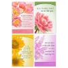 Classic Florals Assorted Religious Birthday Cards, Box of 12