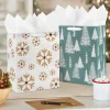 13" Classic Winter 3-Pack Assortment Large Gift Bags