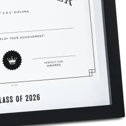 Class of 2026 Graduation Tassel Holder and Diploma Frame