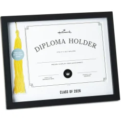 Class of 2026 Graduation Tassel Holder and Diploma Frame