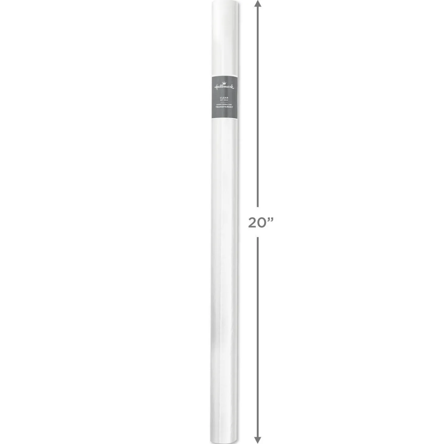 Clear Cellophane Gift Wrap, 20 sq. ft.