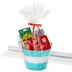Clear Cellophane Gift Wrap, 20 sq. ft.