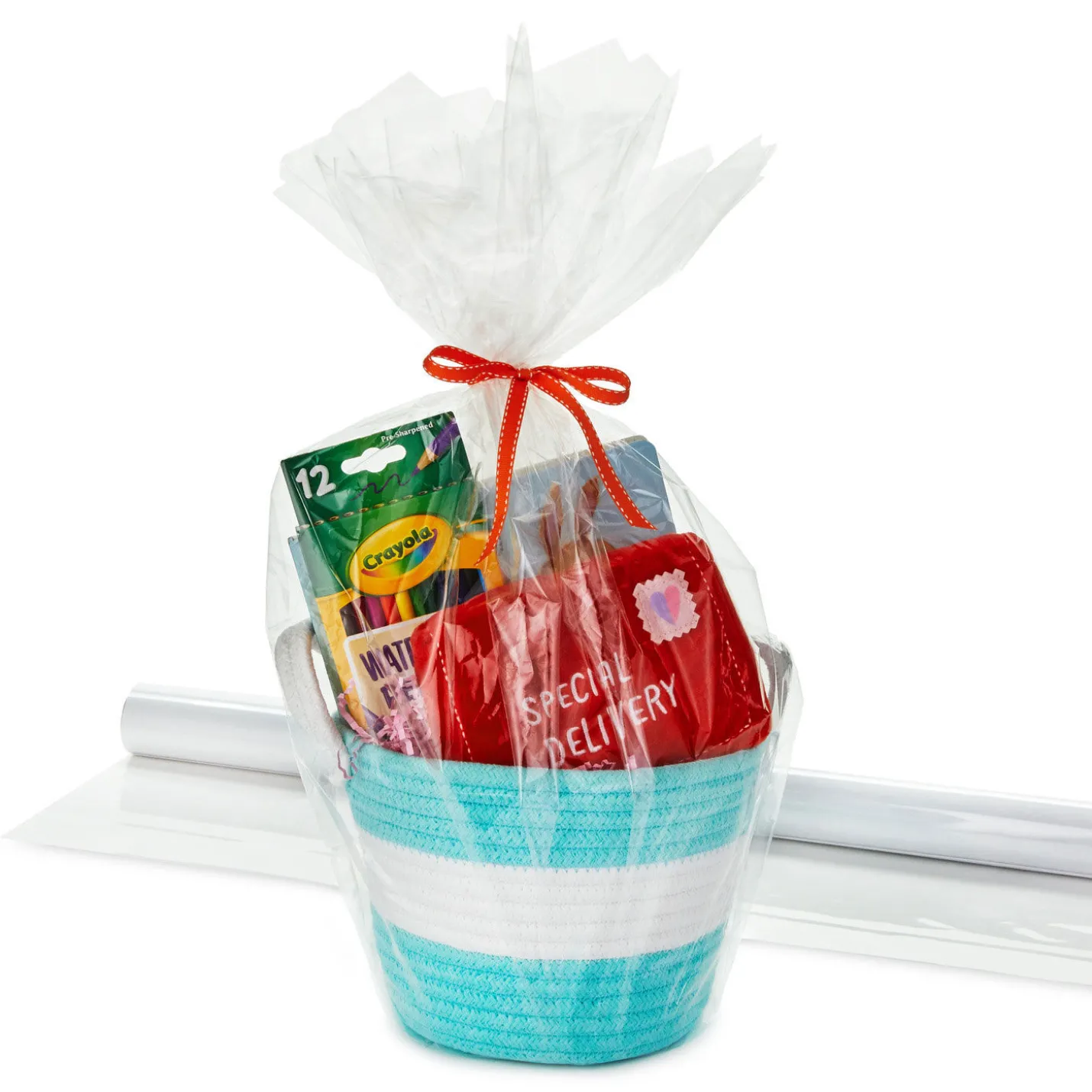 Clear Cellophane Gift Wrap, 20 sq. ft.