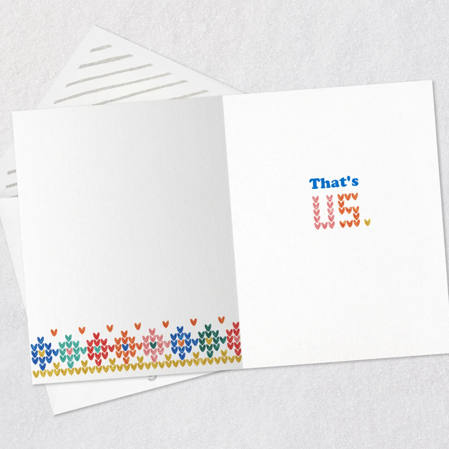 Close Knit That's Us Card