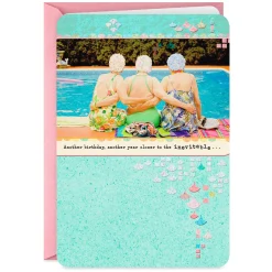 Closer to Moving to Florida Funny Birthday Card