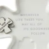 Clover-Shaped Trinket Dish With Token