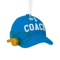 #1 Coach Hat Hallmark Ornament