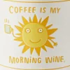 Coffee Is My Morning Wine Funny Mug, 16 oz.