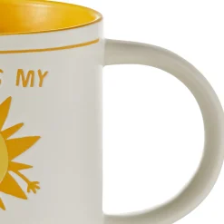 Coffee Is My Morning Wine Funny Mug, 16 oz.