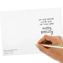 Colorful Assorted Religious Birthday Cards, Box of 12