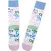 Colorful Bows Novelty Crew Socks