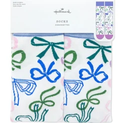 Colorful Bows Novelty Crew Socks