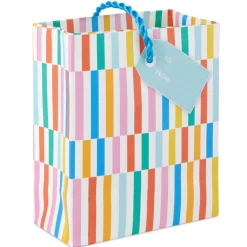 4.6" Colorful Broken Lines Gift Card Holder Mini Bag