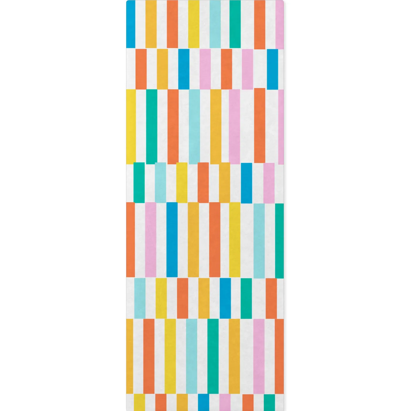Colorful Broken Lines Tissue Paper, 6 Sheets