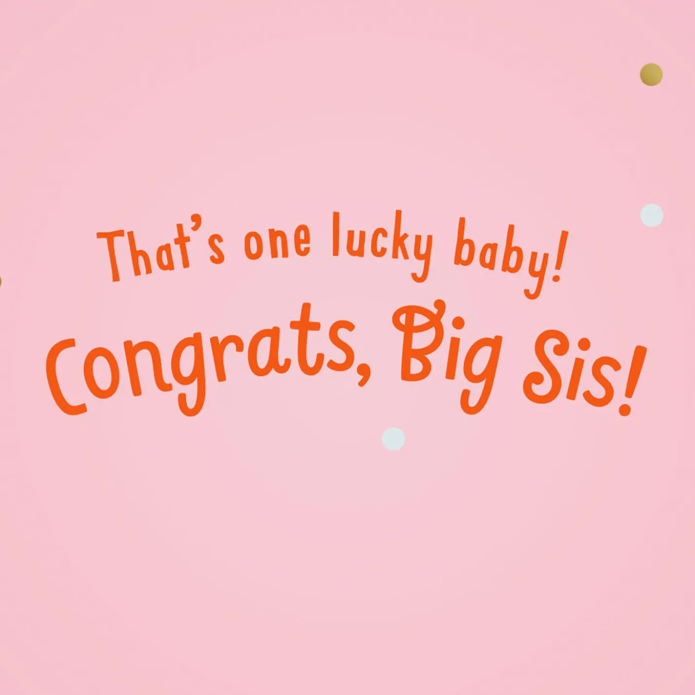 Colorful Butterflies New Baby Card for Big Sister