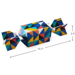 Colorful Candy-Shaped Party Favor Boxes, Set of 3
