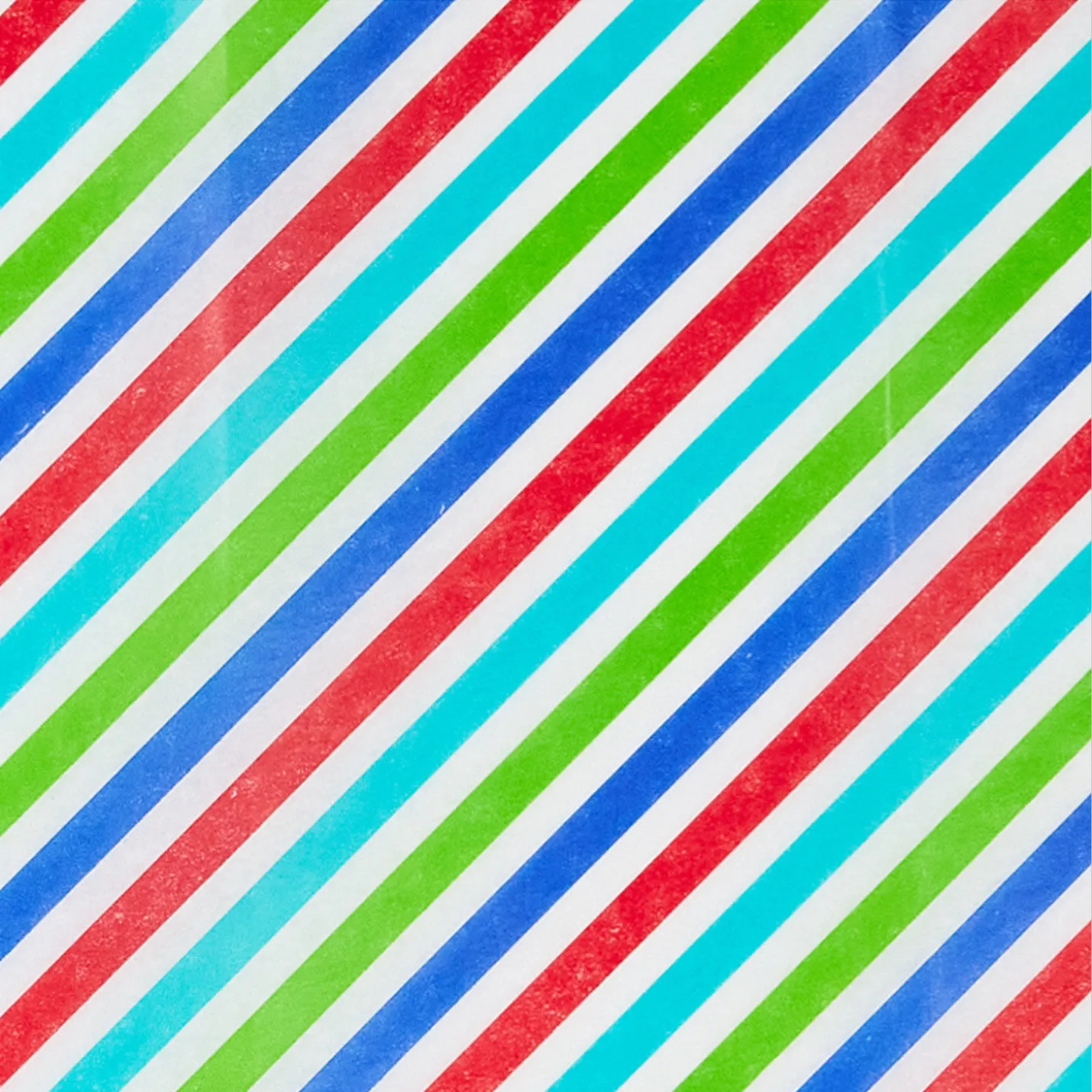 Colorful Diagonal Stripes Tissue Paper, 6 sheets