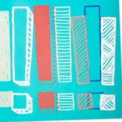 Colorful Exclamation Points Blank Card