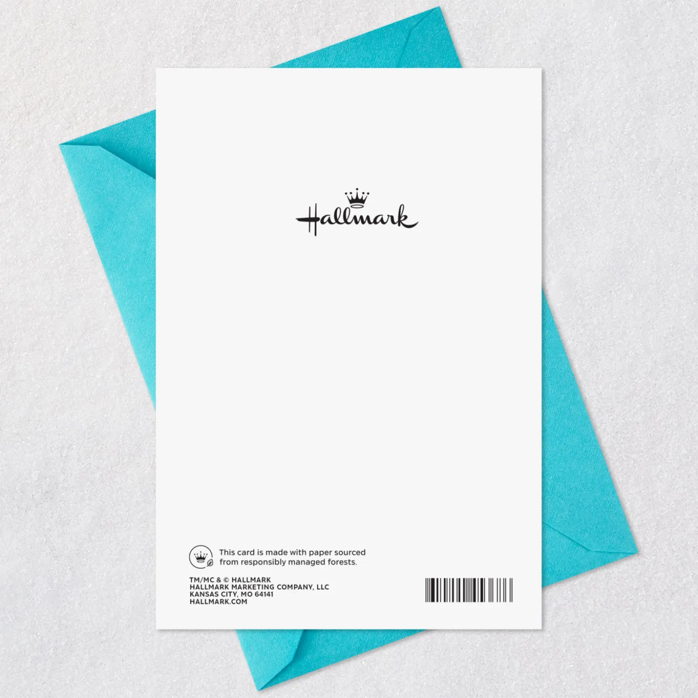 Colorful Hearts Blank Card