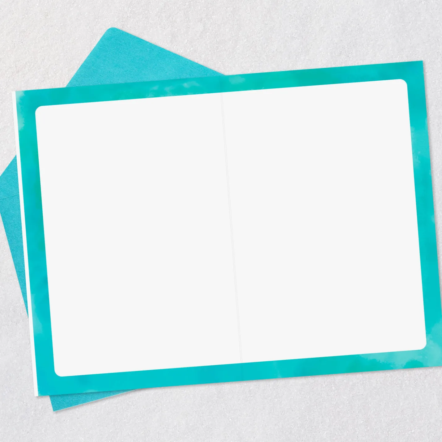 Colorful Hearts Blank Card