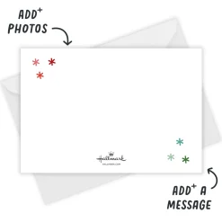 Colorful Lettering Playful Flat Holiday Photo Card