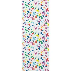 Colorful Paint Dot Confetti Tissue Paper, 6 Sheets