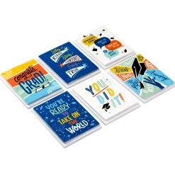 Colorful Quotes Graduation Note Cards Assortment, Pack of 36