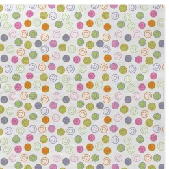 Colorful Smiley Faces Tissue Paper, 6 sheets