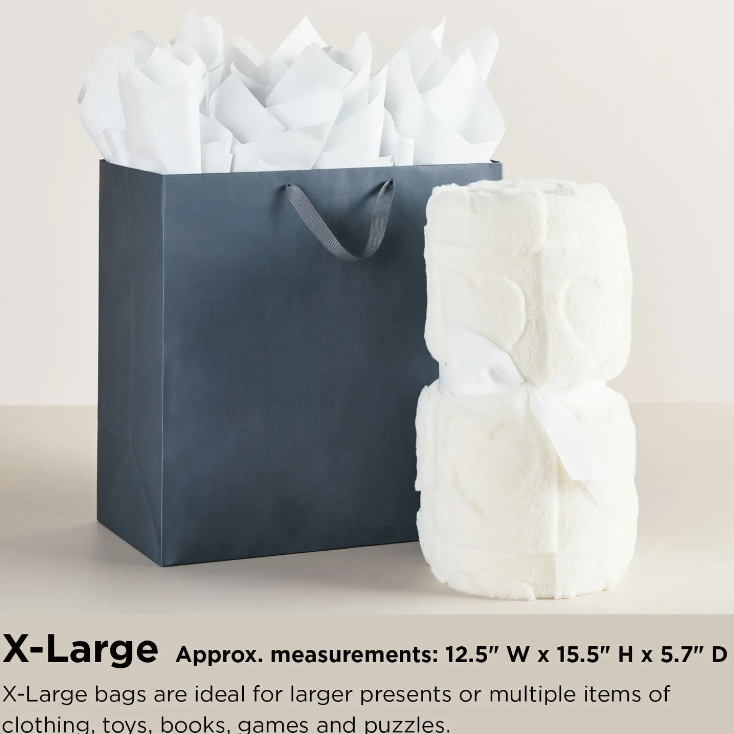 15.5" Colorful Squiggles and Party Vibes Extra-Large Gift Bag