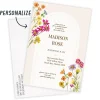 Colorful Wildflowers Bridal Shower Invitation